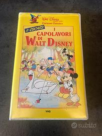 VHS VINTAGE “I CAPOLAVORI DI WALT DISNEY”9 OSCARS