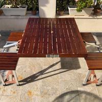 Tavolo valigia da pic nic