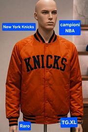Giubbotto NBA NEW York knicks tg.XL vintage primi 
