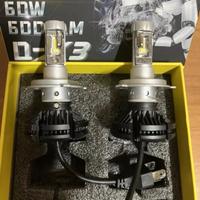 COPPIA LAMPADINE H4 A LED 9-30V CAMBUS LUCE FREDDA