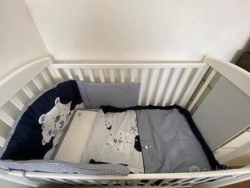 Lettino "lovely" Foppapedretti e set lenzuola