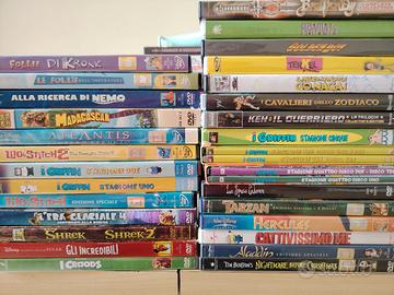 dvd vari cartoni animati e anime lotto 