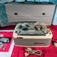 Registratore Geloso G268 del 1961 con microfono