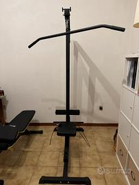 Lat machine + pulley