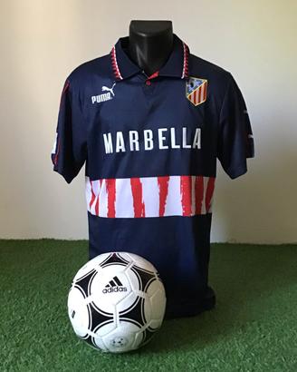 203 -MAGLIA ATLETICO MADRID 1997-98 #9 VIERI TG L