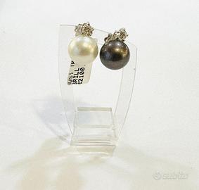 Orecchini oro 18 kt perle Australia Tahiti (I)