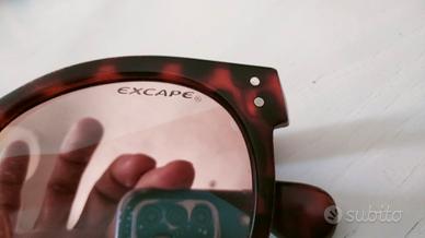 occhiali da sole  marca excape  nuovii 