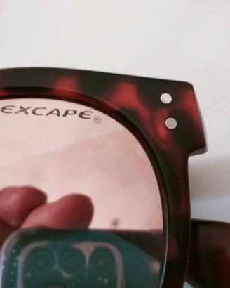 occhiali da sole  marca excape  nuovii 