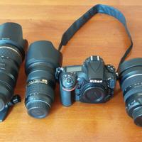 Nikon D810 più tre obiettivi