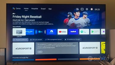 Smart tv android 50”