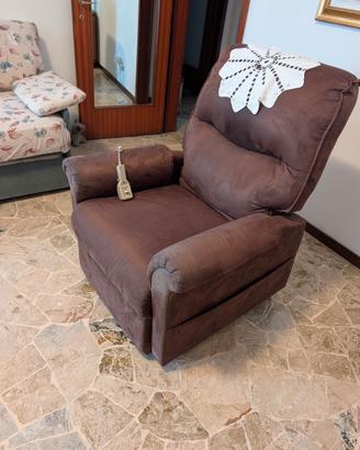 Poltrona ortopedica con motore