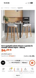 Sgabelli per penisola