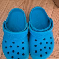 Crocs bambino azzurre