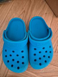 Crocs bambino azzurre