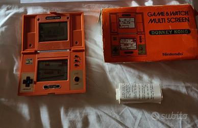game and watch donkey kong multi screen console 