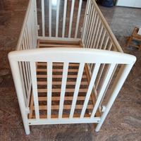 Lettino Pali bianco 120 x 60
