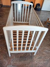 Lettino Pali bianco 120 x 60