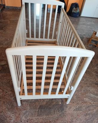 Lettino Pali bianco 120 x 60