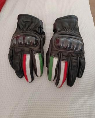 Guanti moto OJ Fighter in pelle Ovina