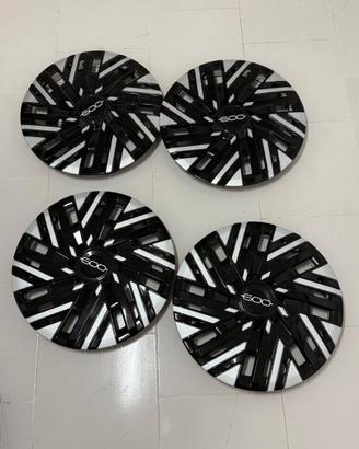 4 platto copricerchi Fiat 600 originali R16