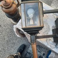 coppia lampade da carrozza