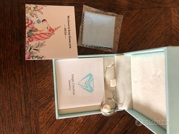 Collana con ciondolo Luna e Perla | Elegante