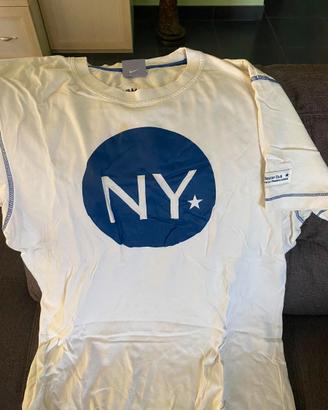 Nike T-shirt uomo XL bianca girocollo manica corta