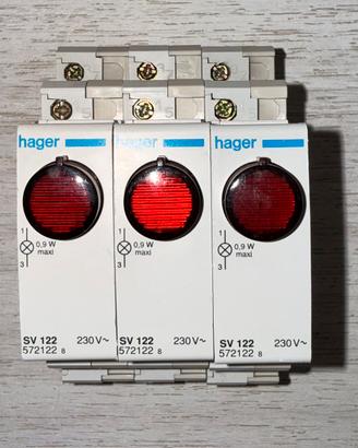 HAGER SV122 230V SPIA LUMINOSA