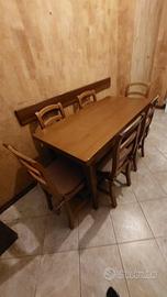 Tavolo da cucina in legno massello