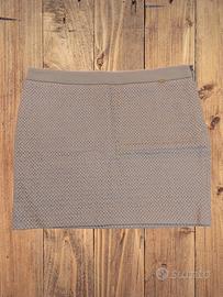 Gonna LiuJo sabbia grana di riso tg 46 fodera zip 