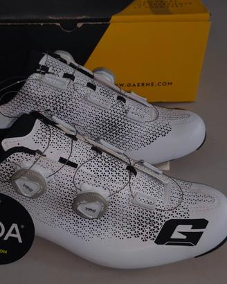 Scarpe Gaerne Carbon G.Chrono Bianche T.45