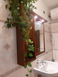 specchiera per bagno +  mobietto laterale compreso