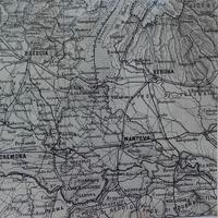 stampa antica di provincia Bergamo Brescia 