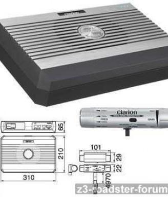 CLARION mod. SRV313 Subwoofer attivo (NUOVO)
