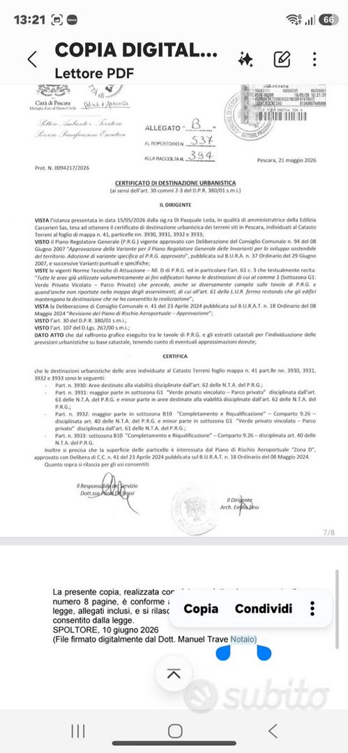 Terreno edificabile B10 - Vista 3