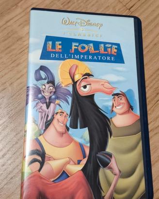 vhs Disney le follie dell'imperatore 