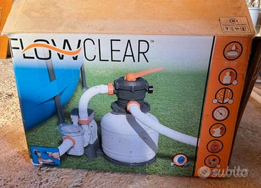 Bestwap pompa di filtraggio a sabbia