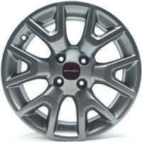 4 cerchi lega fiat panda r15 lt5379