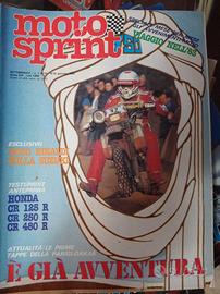 Rivista MOTOSPRINT numero 1 del 1983