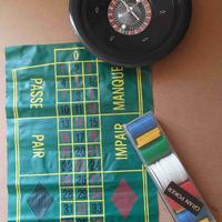 Kit gioco Roulette con fiches