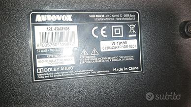 TV autovox 43AXFHDS
