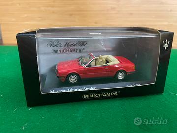 Riproduzione Minichamps Maserati Biturbo