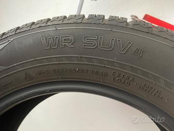 2 pneumatici wr4  rotation 215/r17