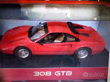 Scala 1/18.  FERRARI 308 gtb