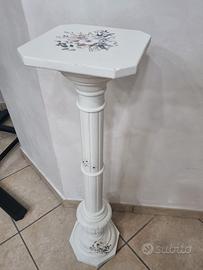Colonna portapianta shabby