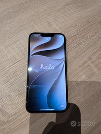 iPhone 14 128GB nero (batteria nuova) + 3 Cover