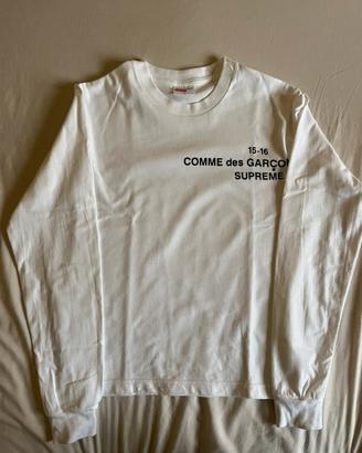 longsleeve comme des garcons x supreme