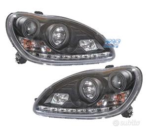 FARI XENON MERCEDES CLASSE S W220 02-05 FONDO NERO