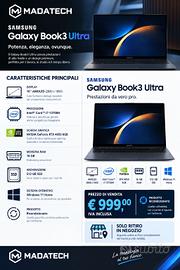 Samsung Galaxy Book 3 Ultra - 13700H - 16GB/512GB