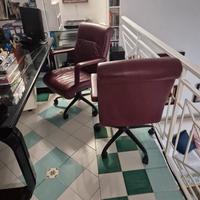 scrivania Mim e poltrone Frau